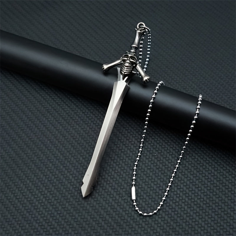 Game Metal Sword necklace