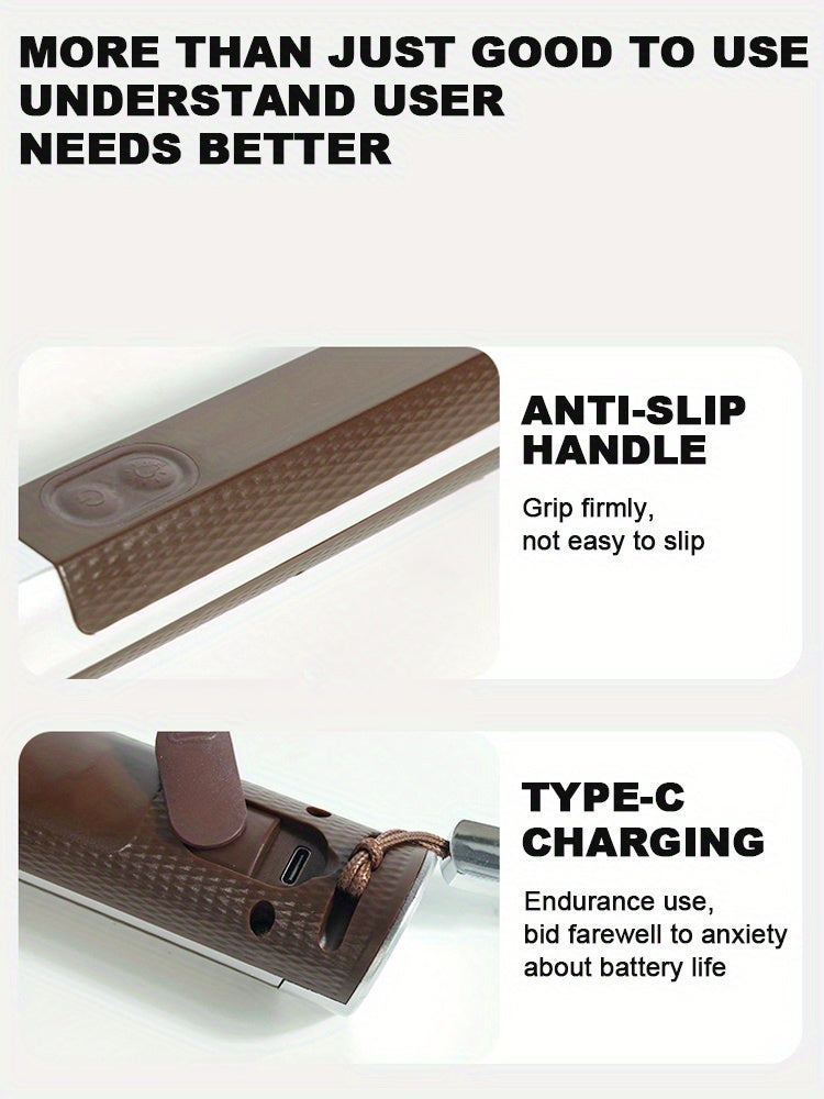 Giddy Up Rechargeable Grill Cleaning Brush