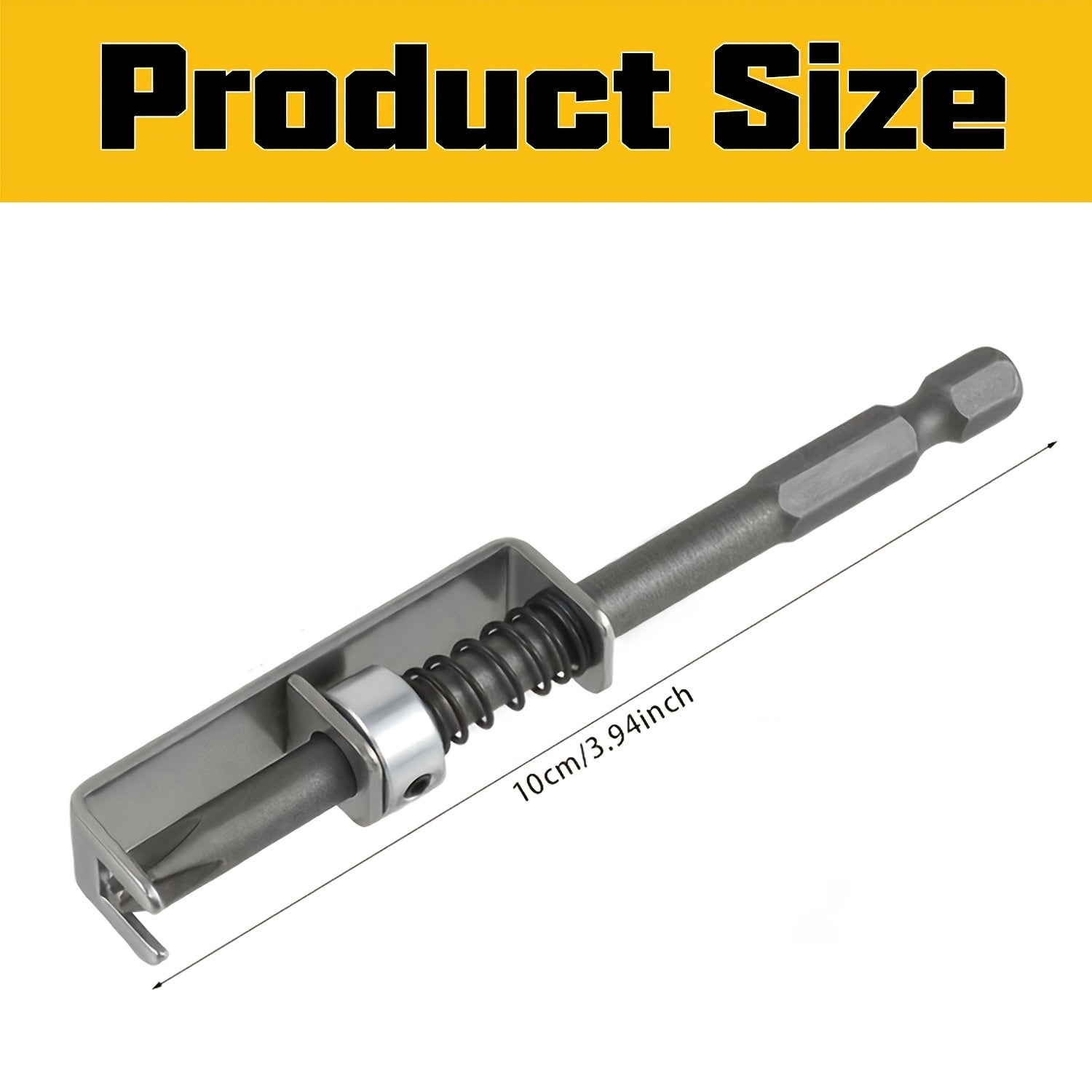 Spring-Loaded Screw Holder Screwdriver Bit