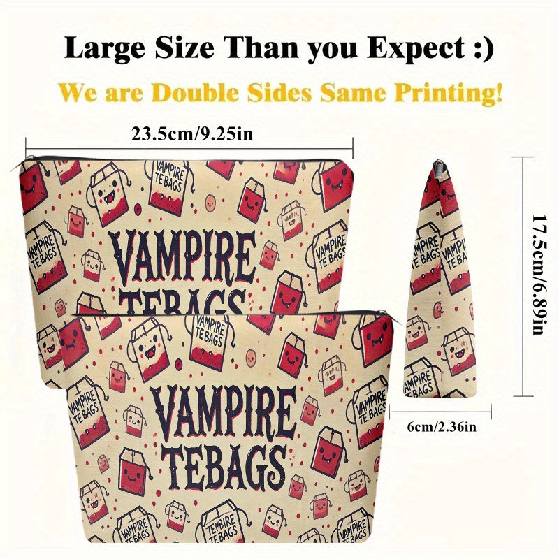 ladies Vampire teabag travel bag 1
