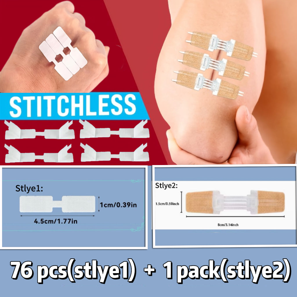 Quick medical Skin Patches Without Zippers