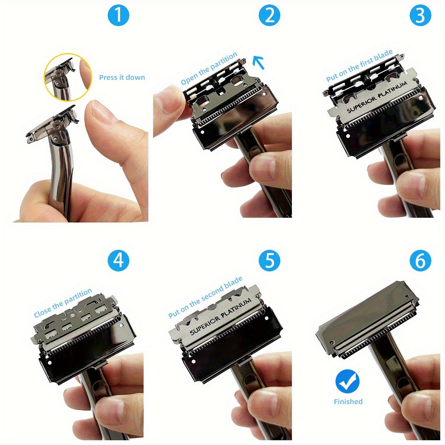 Double-Edged manual Safety Razor
