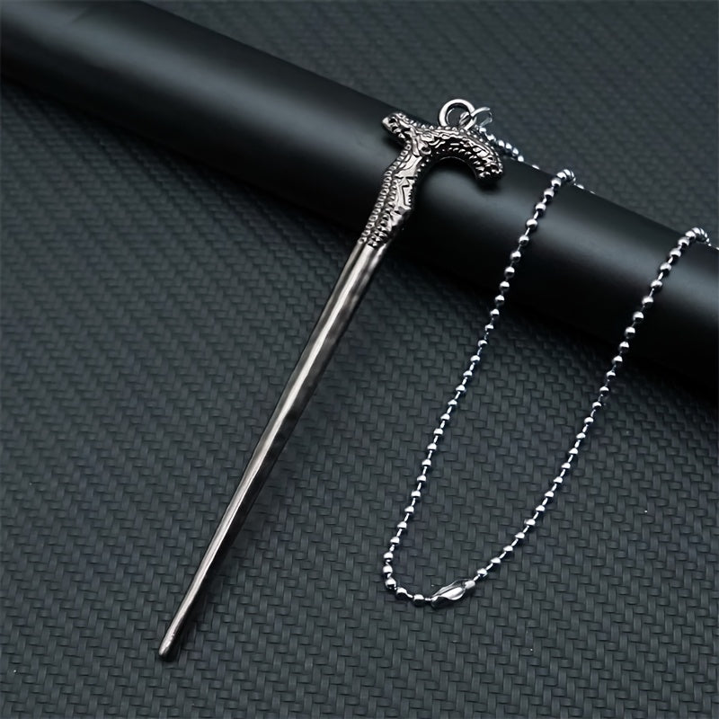 Game Metal Sword necklace