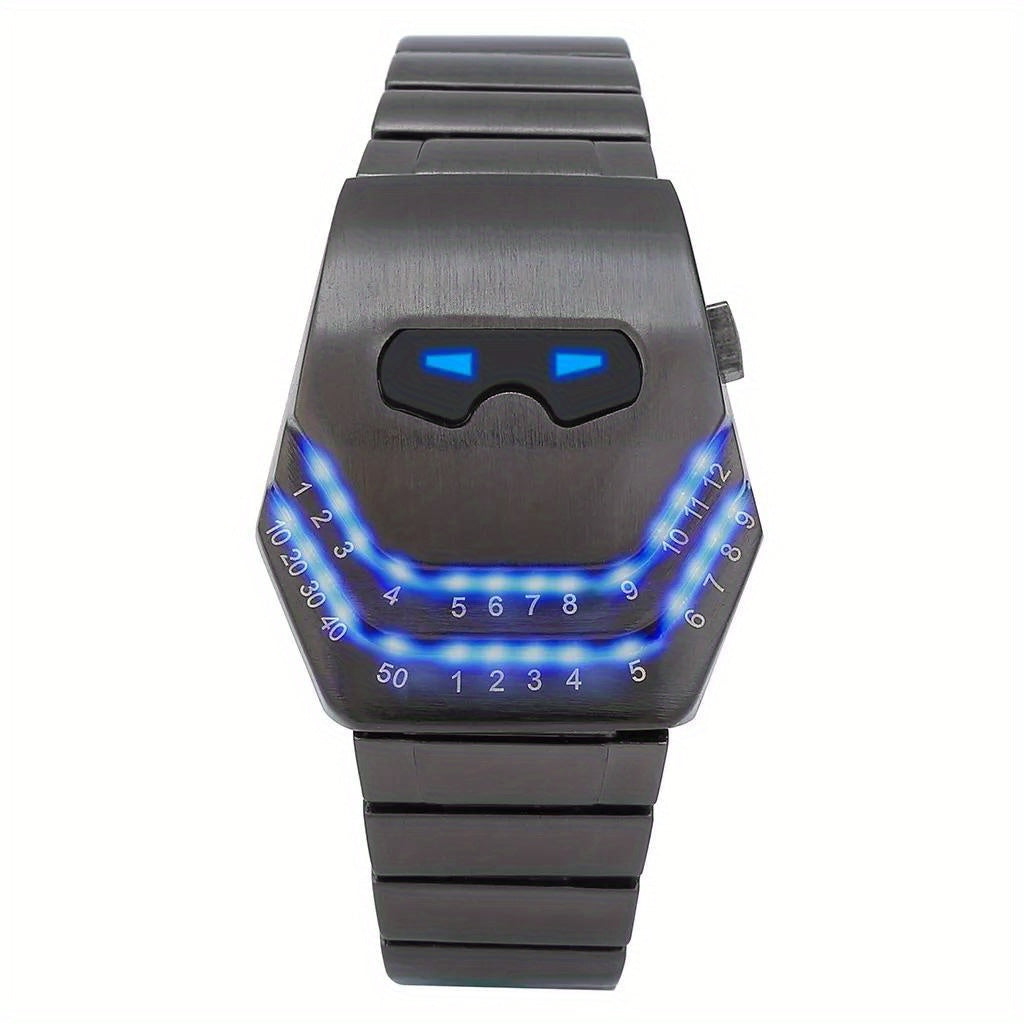 LED Digital Snake Head watch