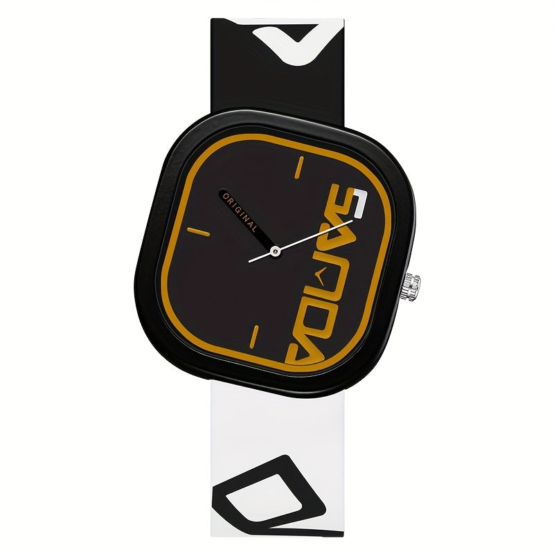 square Quartz sports Watch