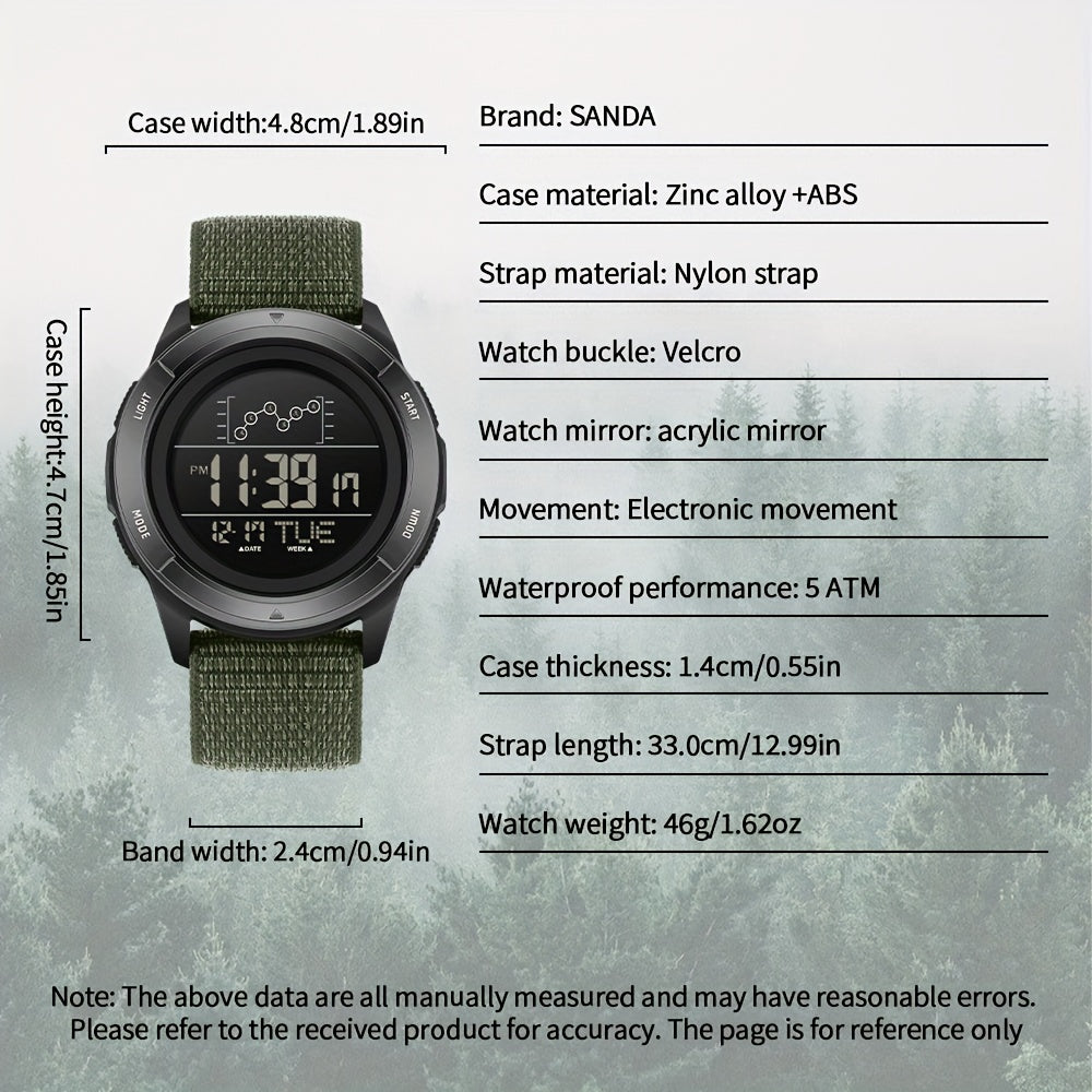 sports digital simulation watch