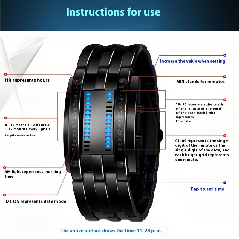 Creative LED Sports Electronic Watch