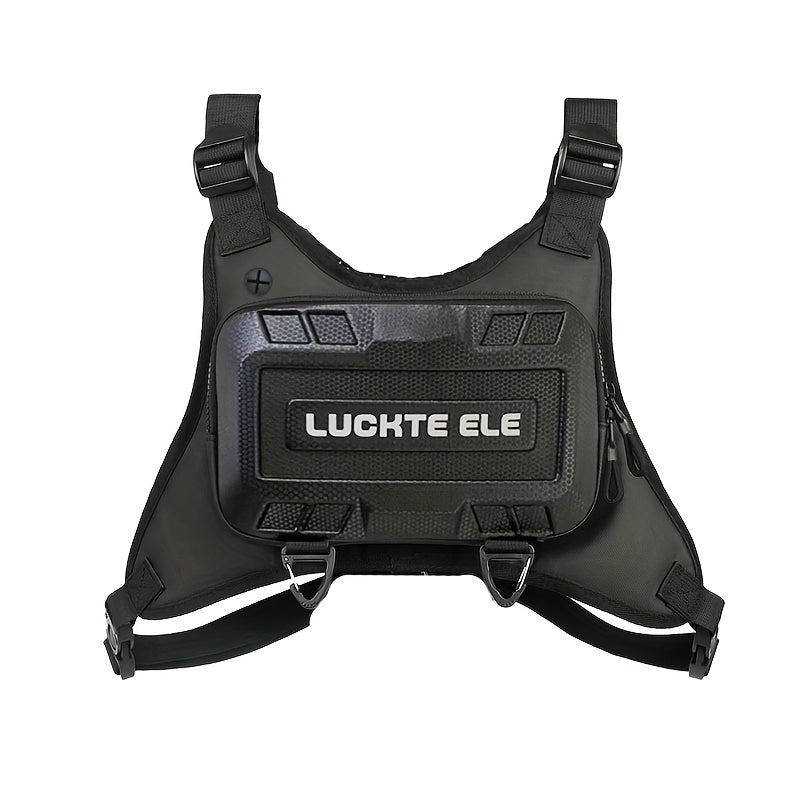 black tactical chest hiking backpack