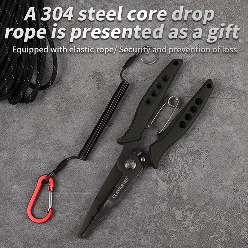 Extended Lure Pliers with cutter