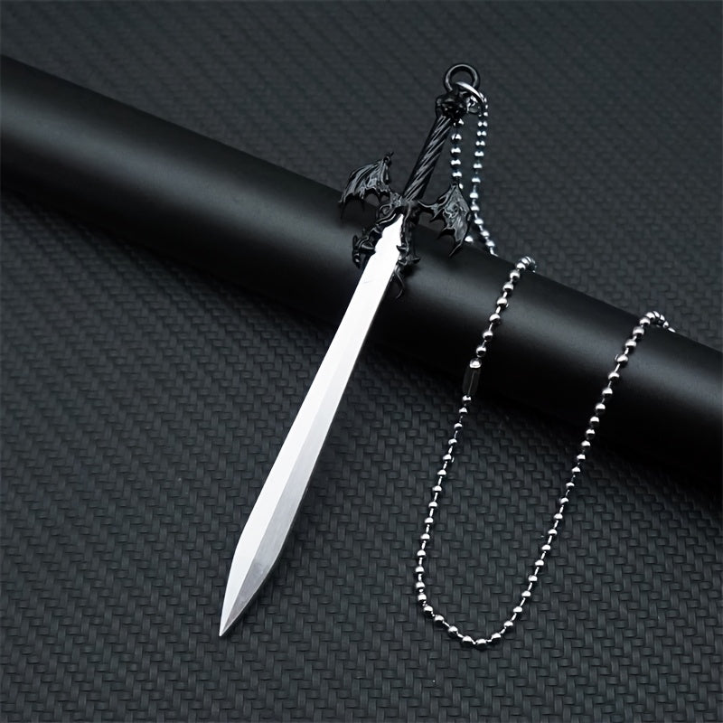 Game Metal Sword necklace