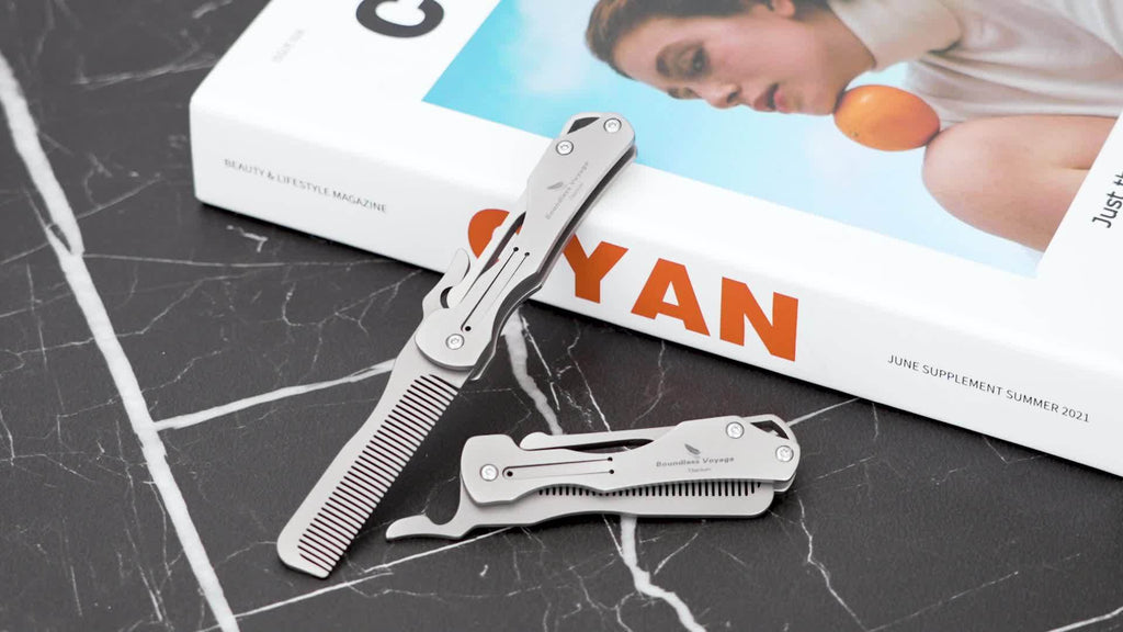 tactical Foldable Beard Comb