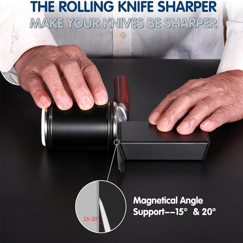 Cylindrical Magnet Knife Sharpener