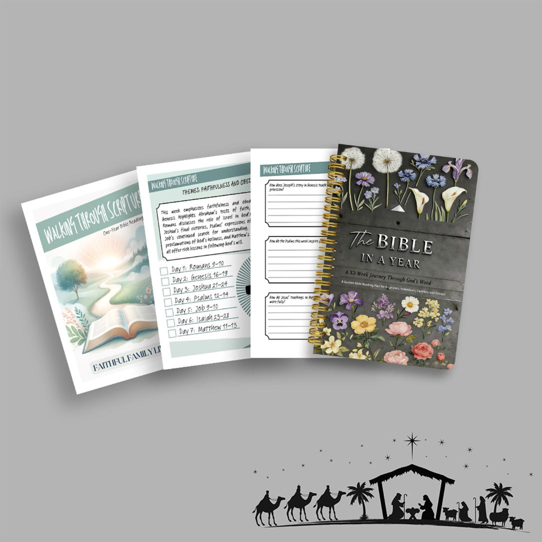 flower 365 day bible study diary