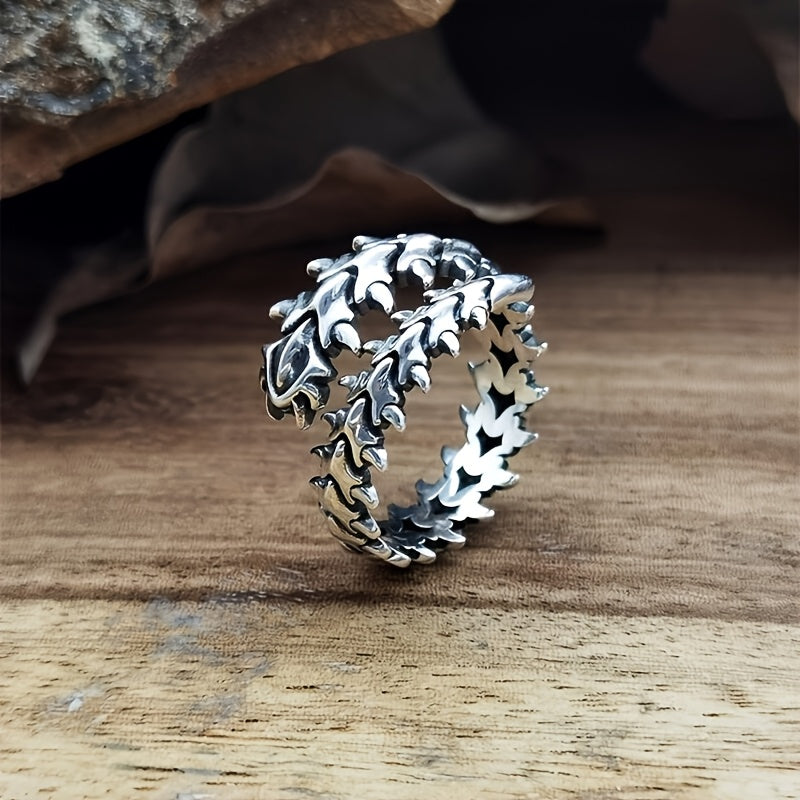 Gothic Thorn adjustable Ring