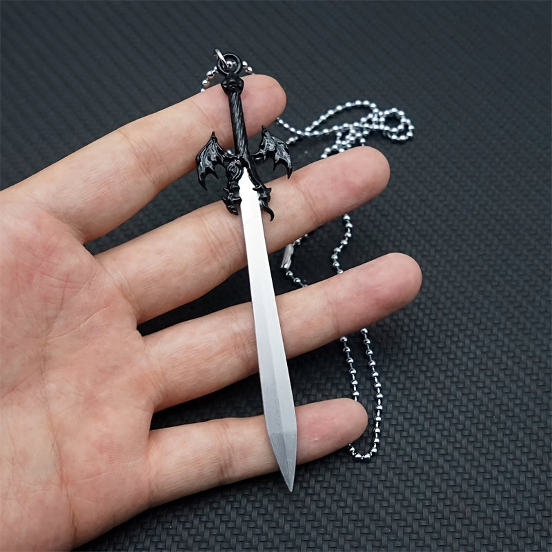 Game Metal Sword necklace
