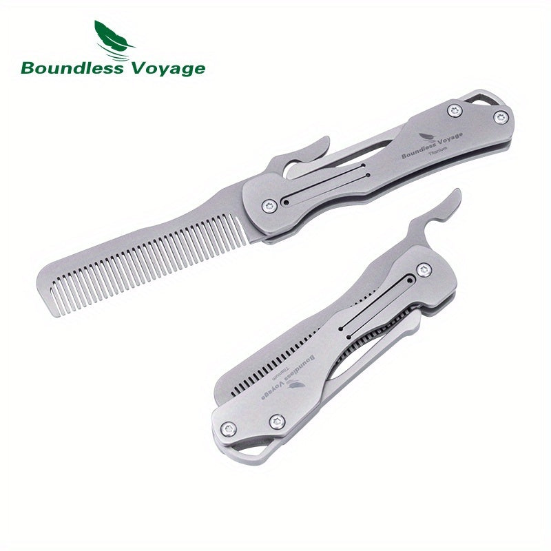 tactical Foldable Beard Comb