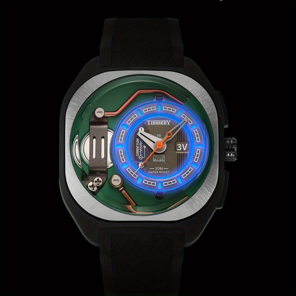 3ATM And Glowing Hands sports watch