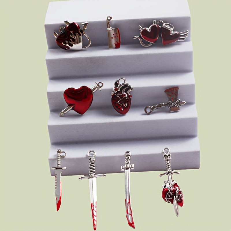 10pcs horror  Pendant