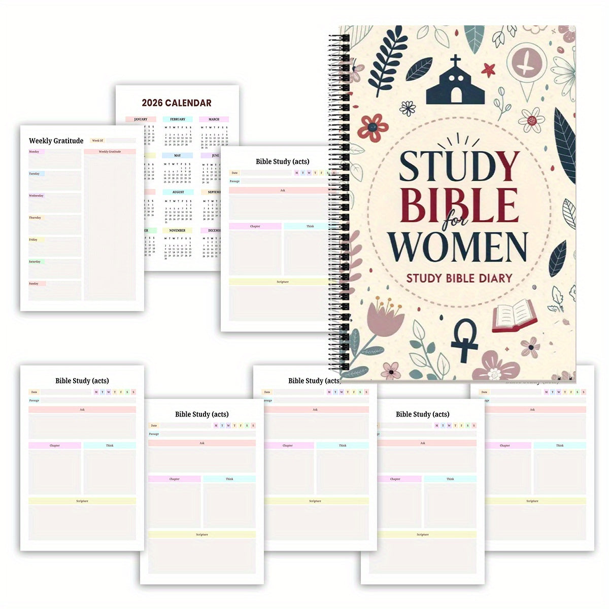 52 Week Bible Study Journal