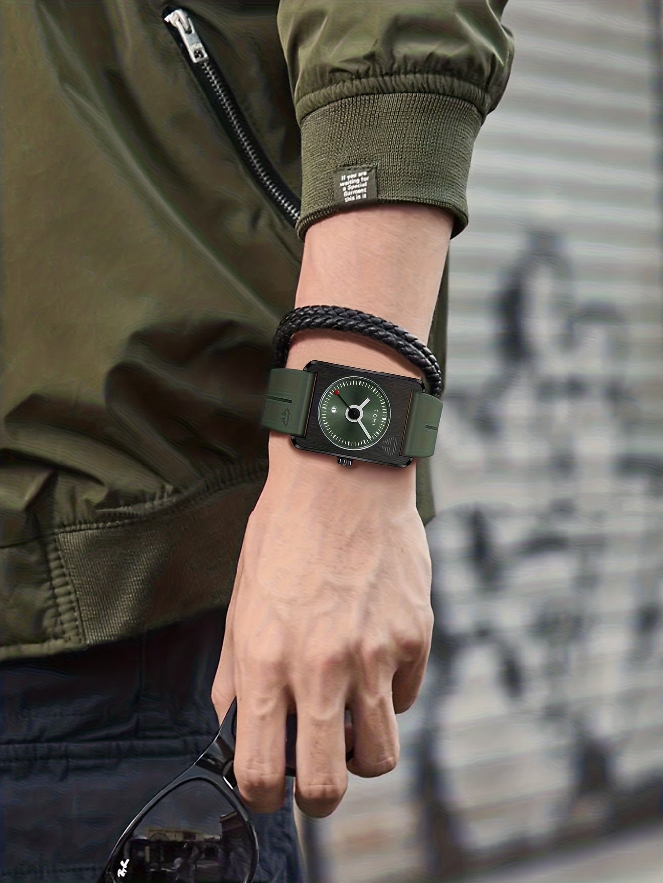 TOMI Minimalist Square watch