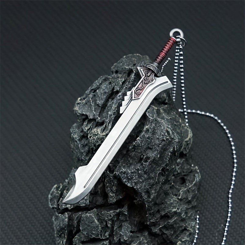 Game Metal Sword necklace