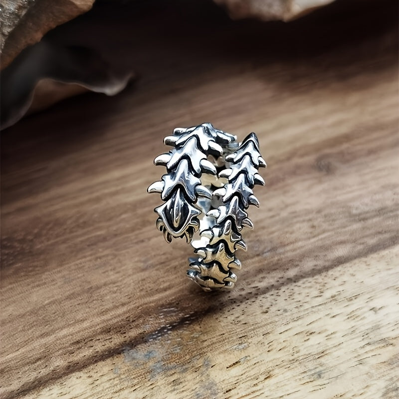 Gothic Thorn adjustable Ring