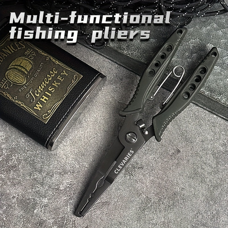 Extended Lure Pliers with cutter