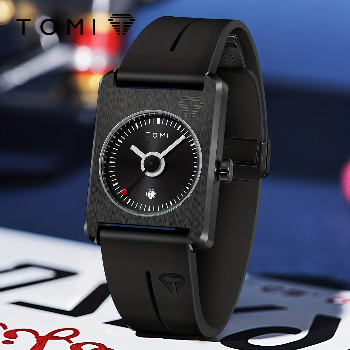 TOMI Minimalist Square watch