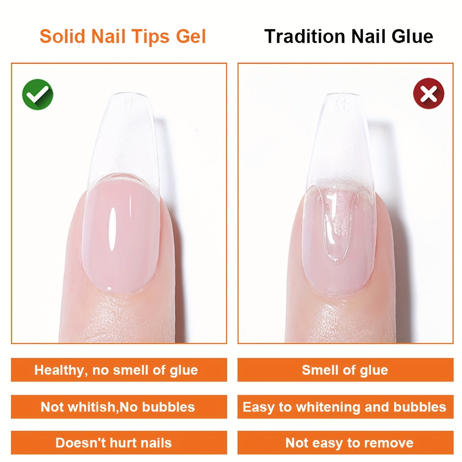 Strong nail glue gell 3 pack