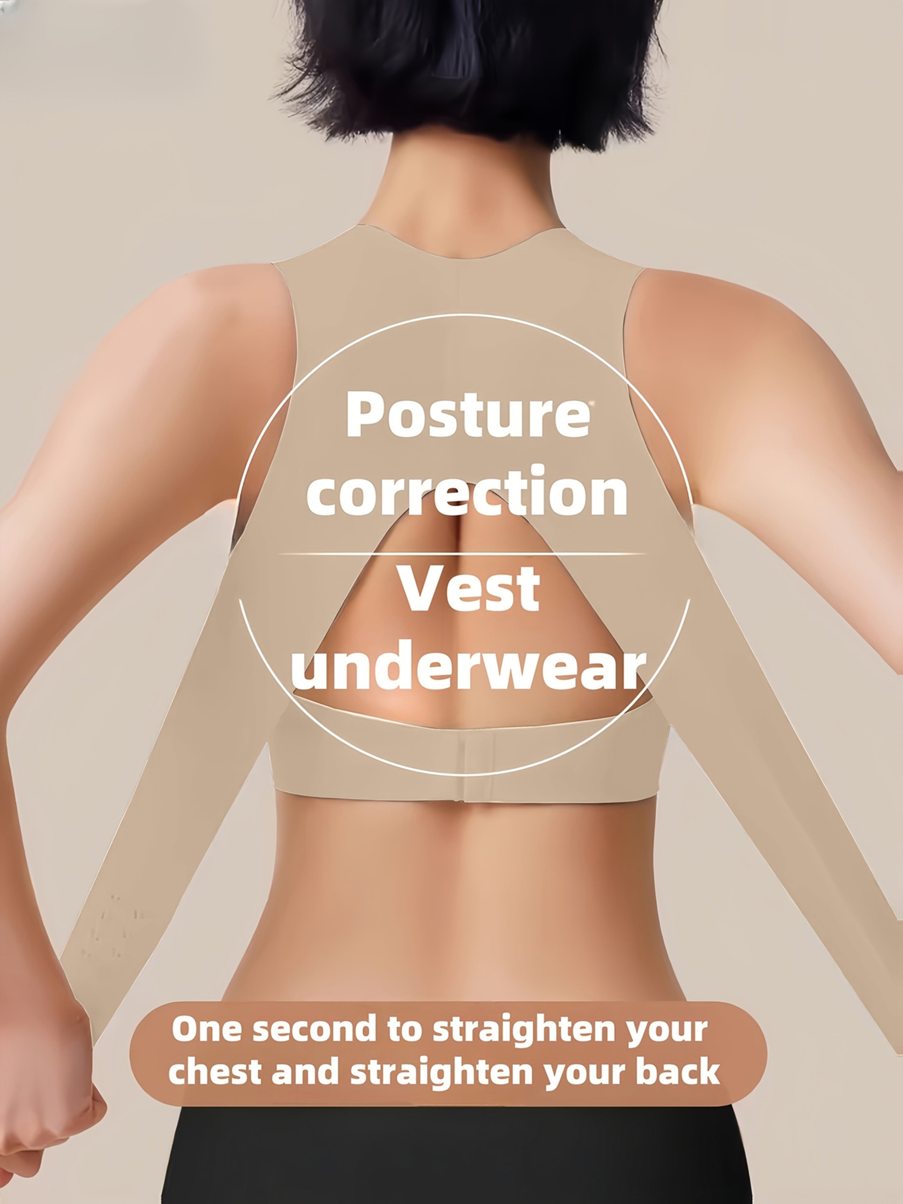 Posture-Correcting Bra