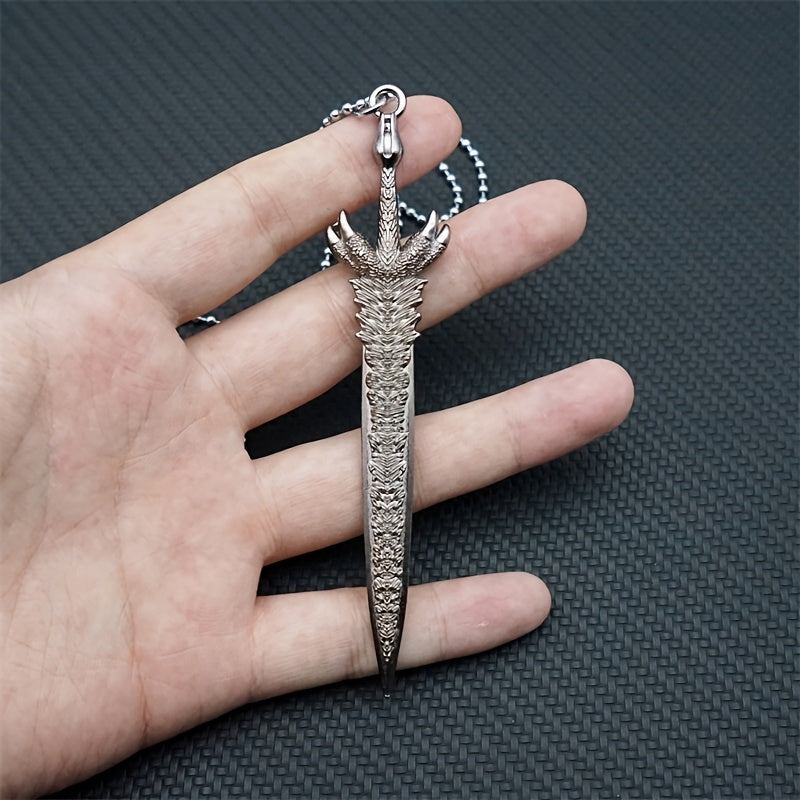 Game Metal Sword necklace