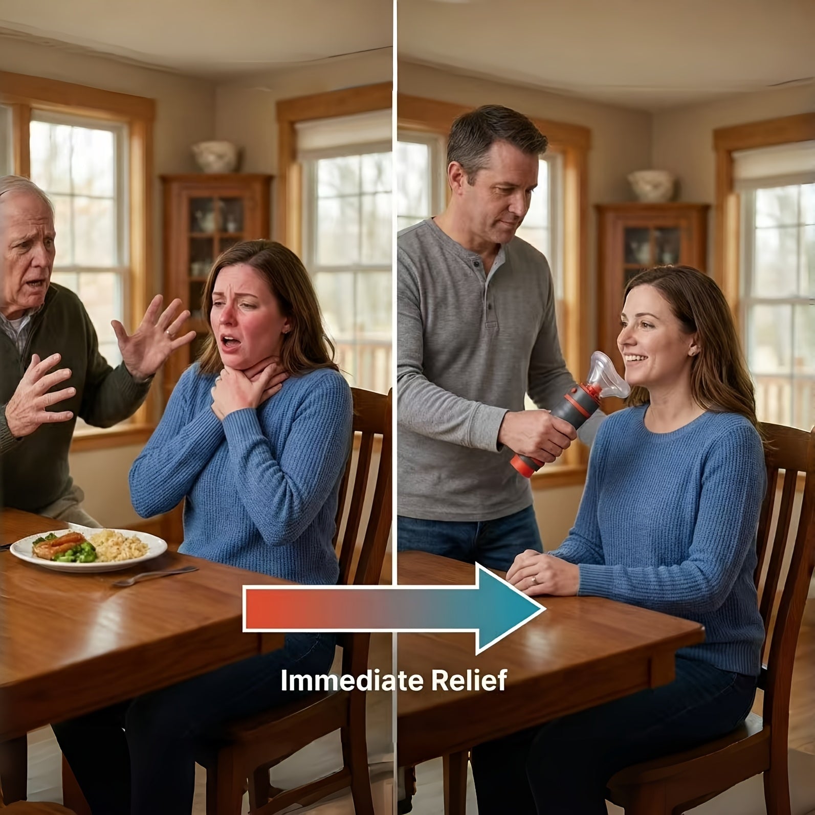 portable Heimlich Anti-Choking Device
