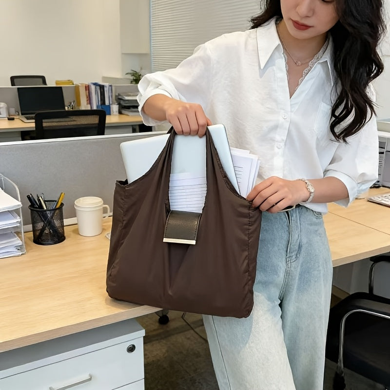 full size folding Tote Bag key chain