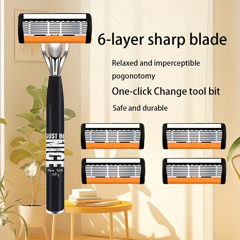 High-quality stainless steel safety razor +blades