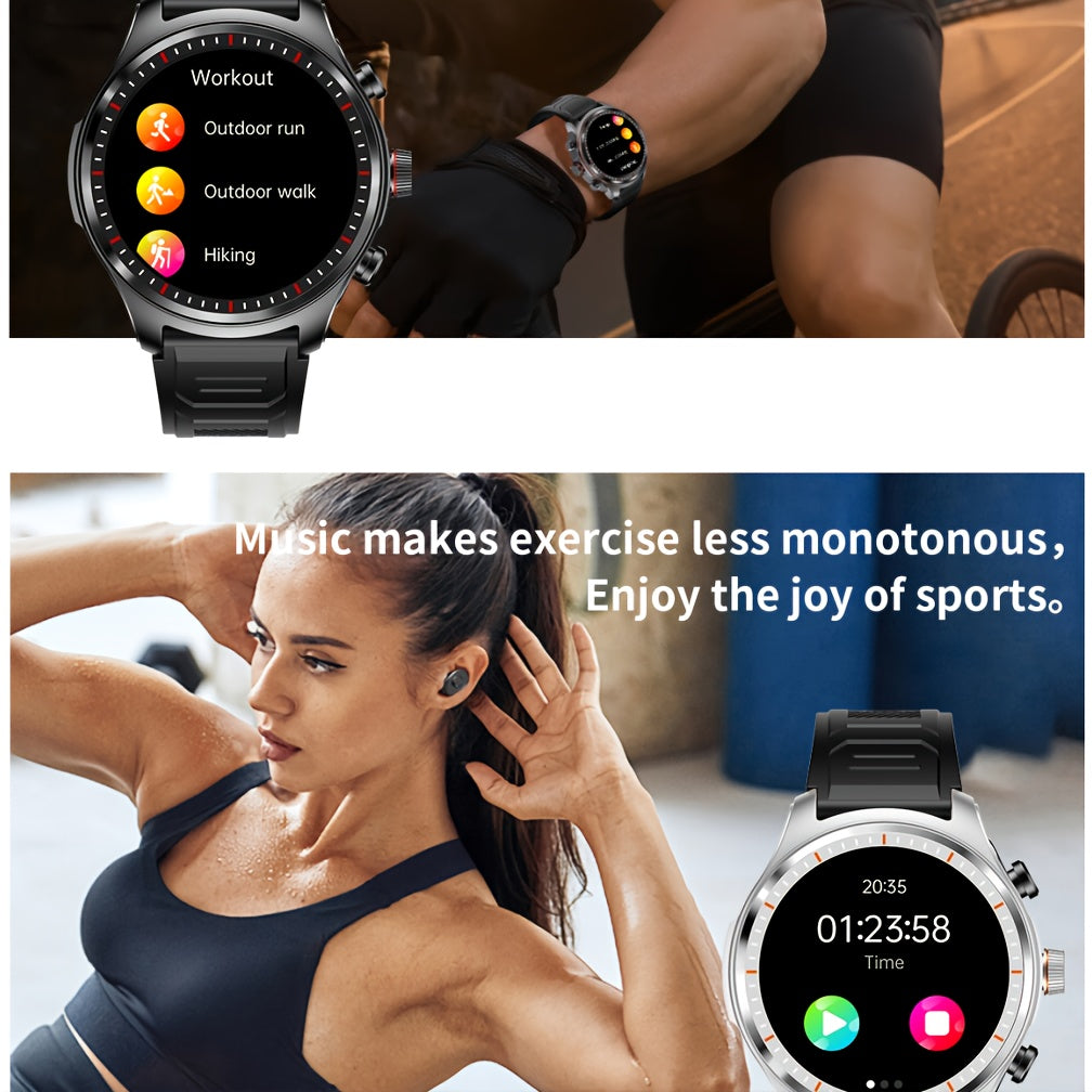 3-in-1 TWS Rugged smartwatch with built in earbuds