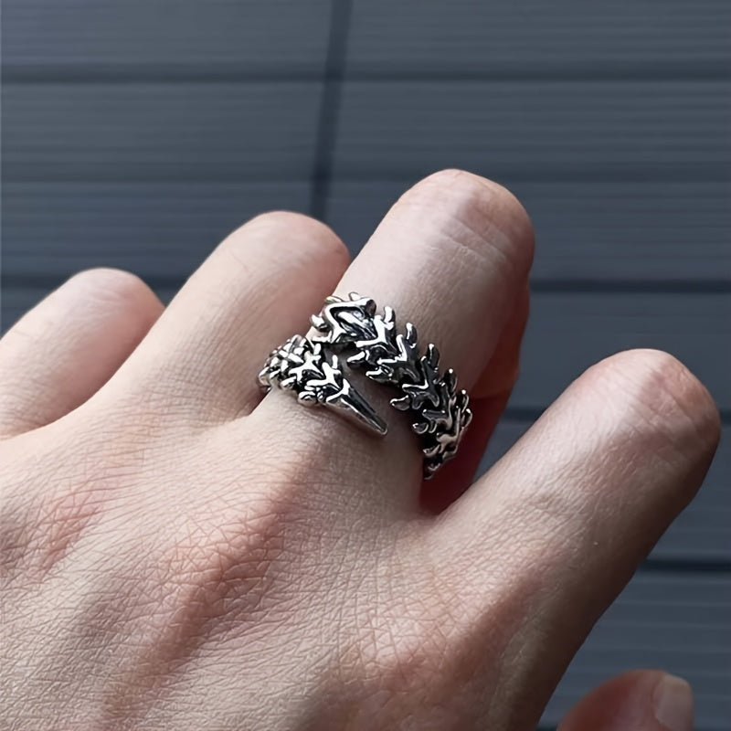 Gothic Thorn adjustable Ring