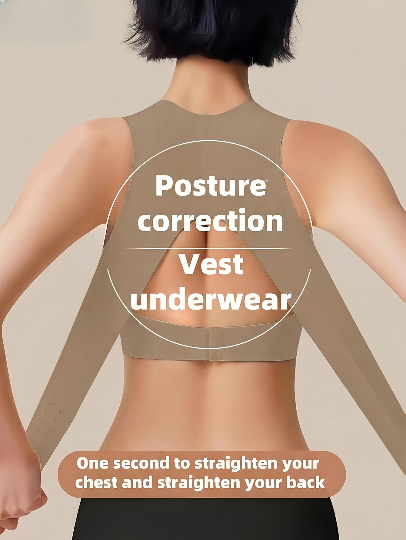 Posture-Correcting Bra