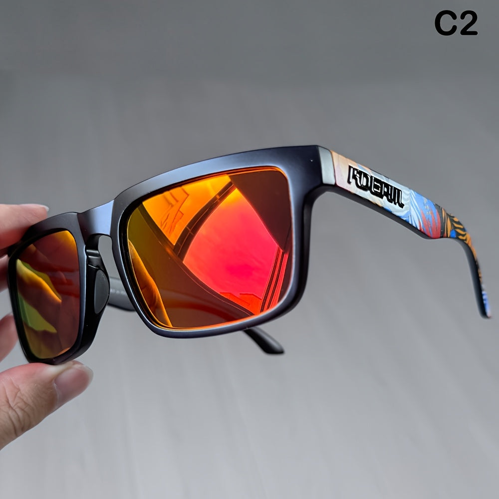 Square frame retro Glasses