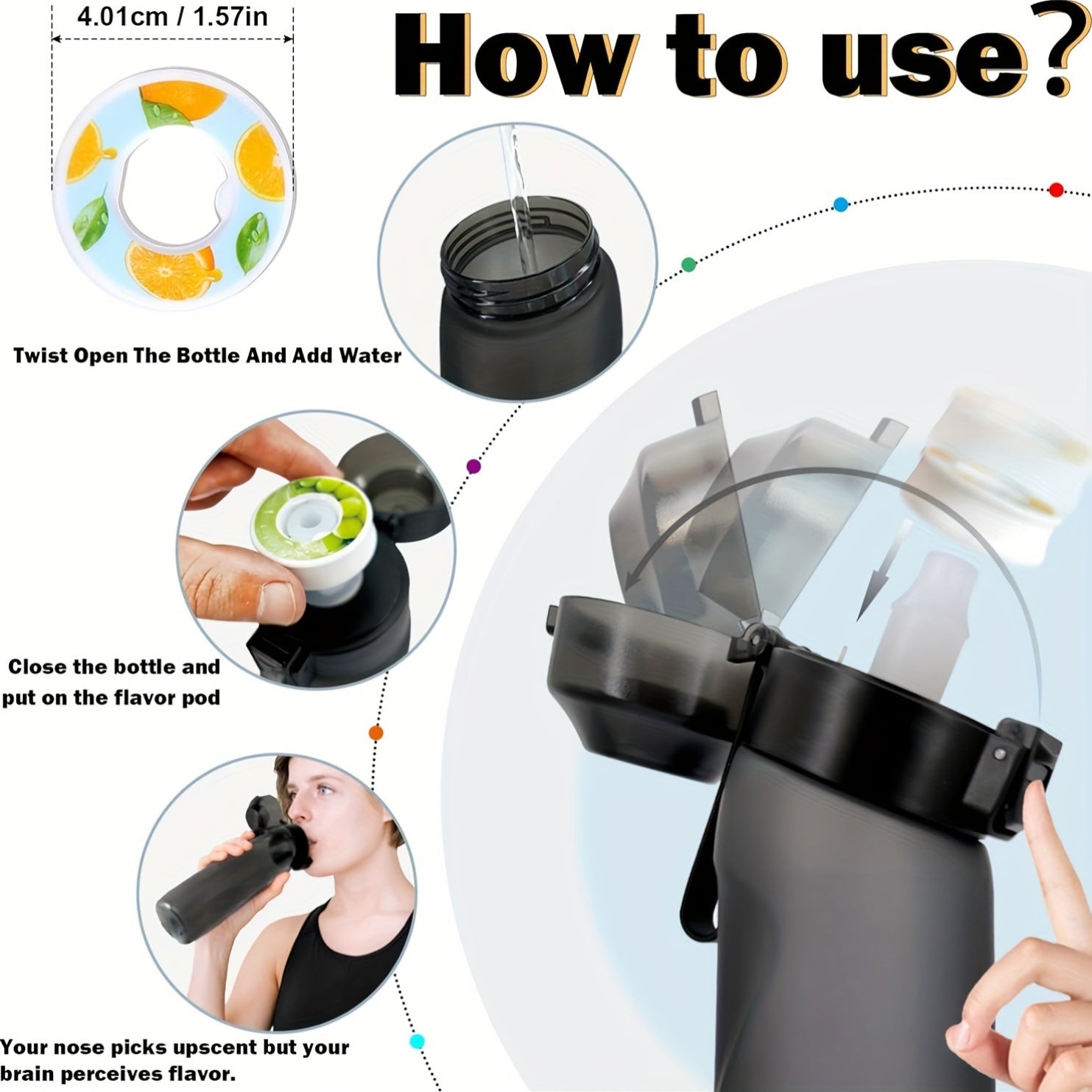 multi random Scented air water Pods