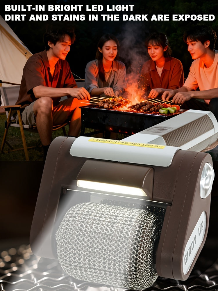 Giddy Up Rechargeable Grill Cleaning Brush