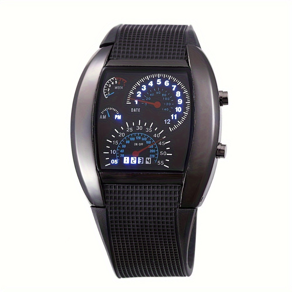 LED Aviation Electronic Watch