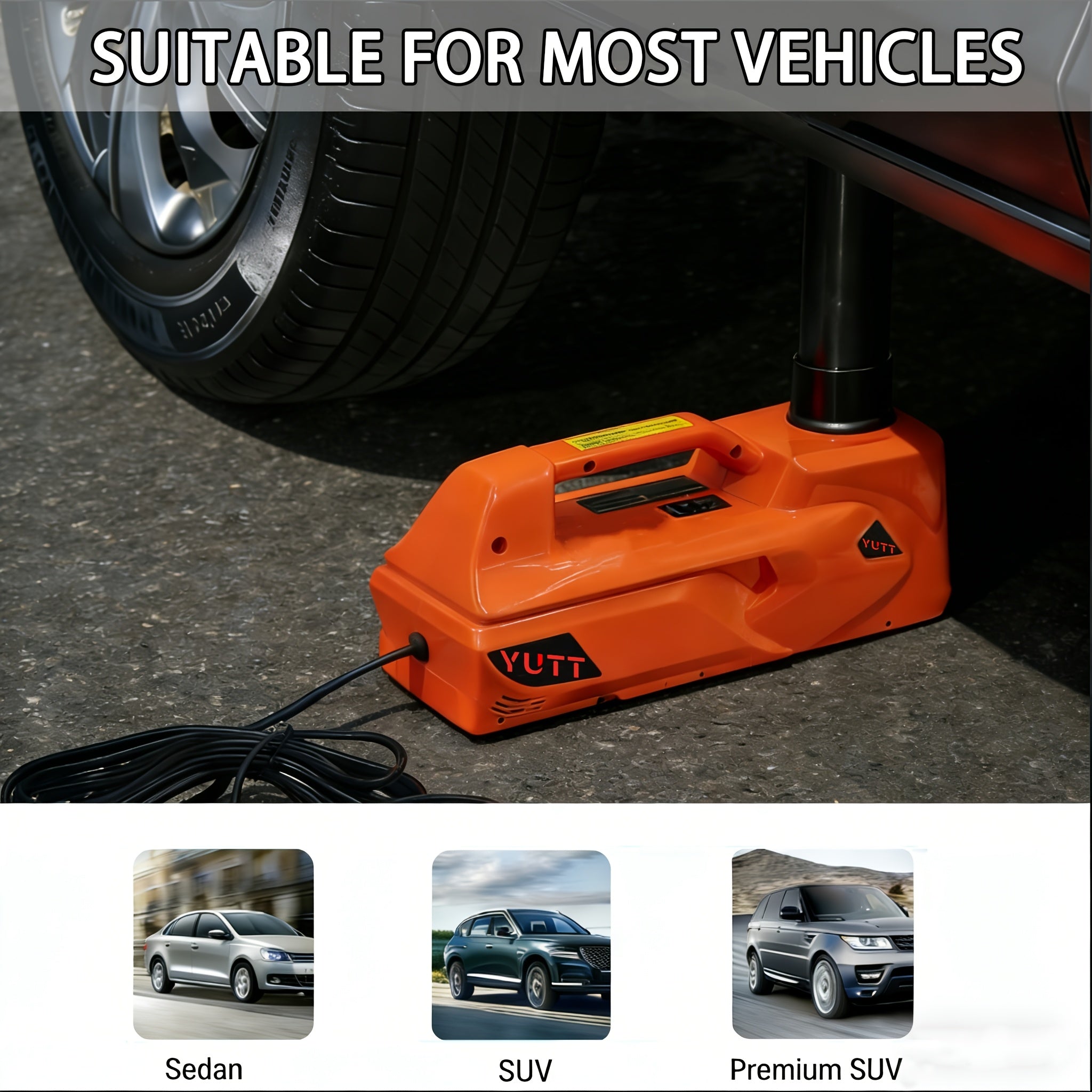 YUTT Electric Hydraulic Jack 5 Ton/12V