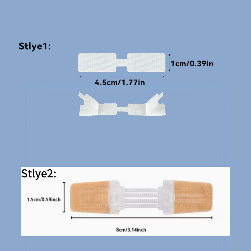 Quick medical Skin Patches Without Zippers