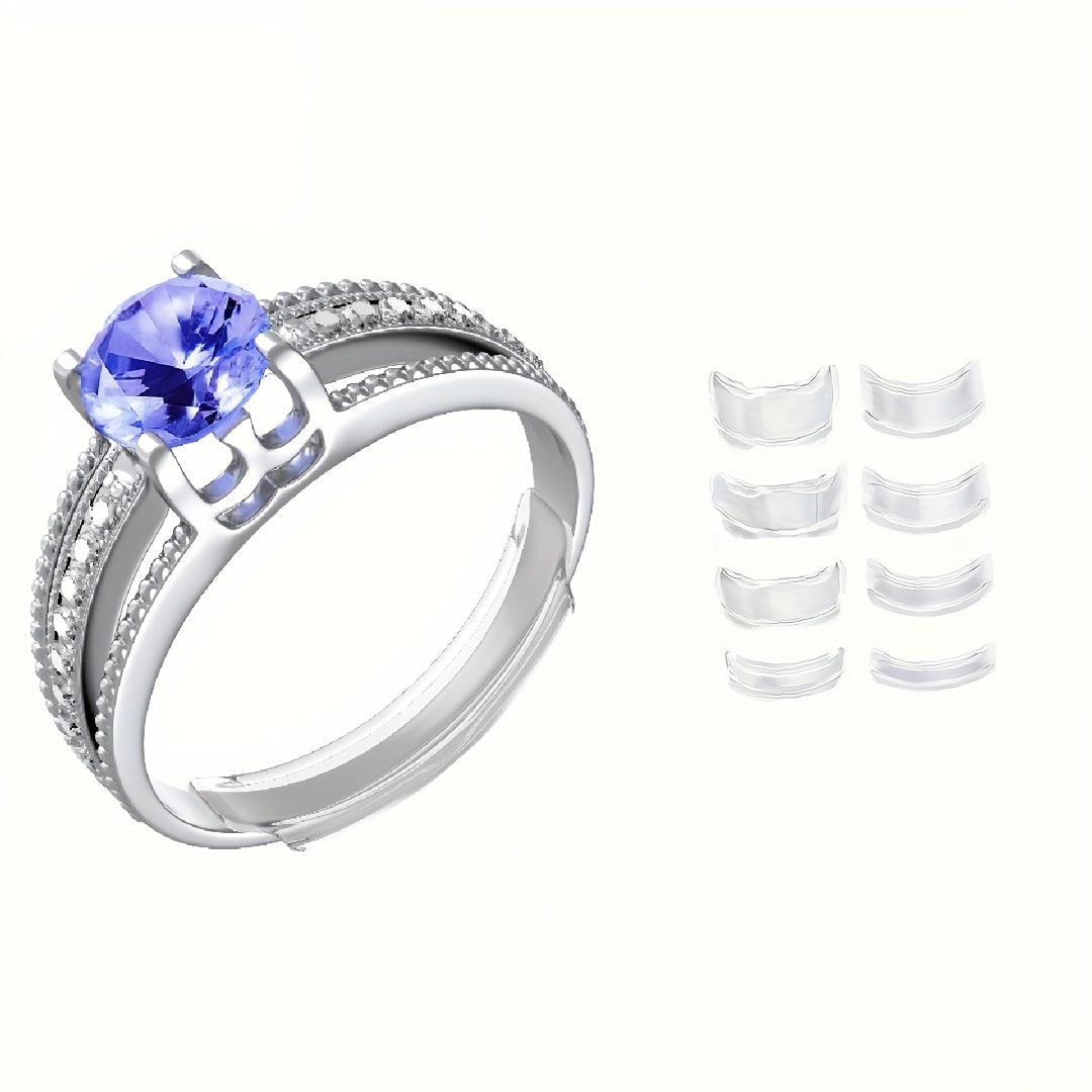 8pcs Adjustable Ring Sizer Set