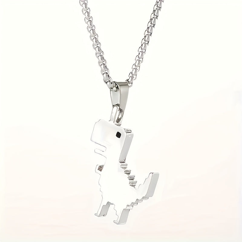 no wifi dino Necklace