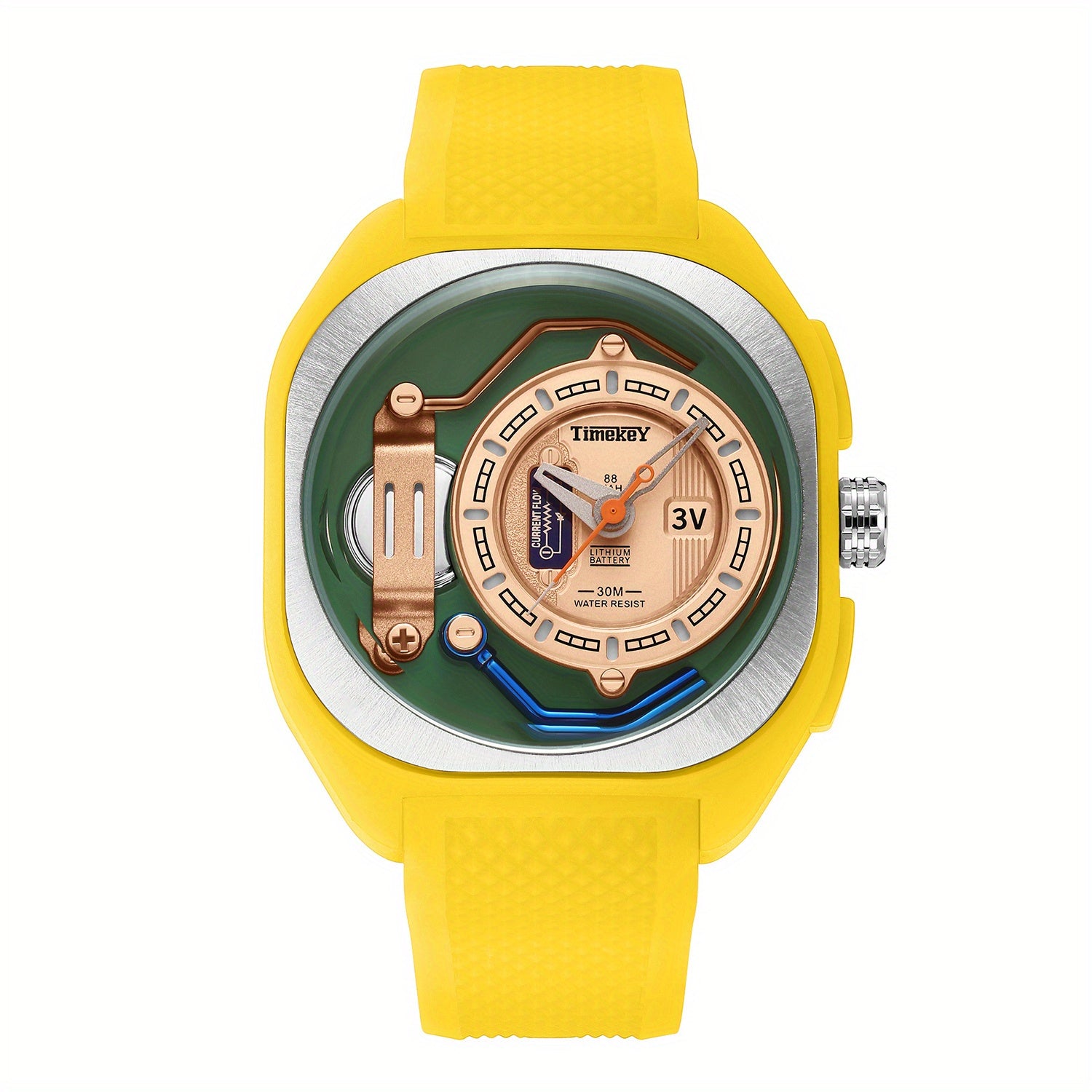 3ATM And Glowing Hands sports watch