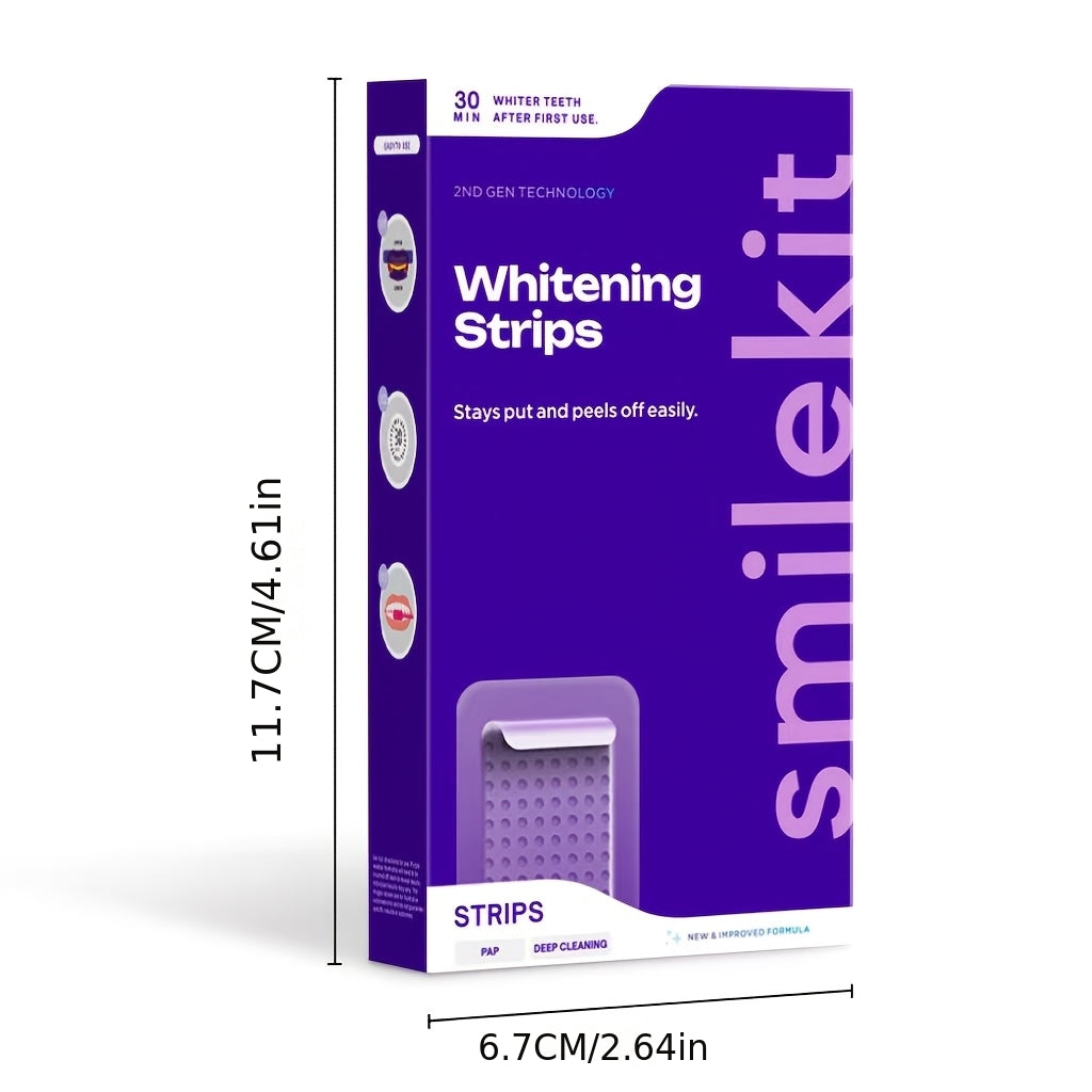 Pairs New Purple Teeth Brightening Strips