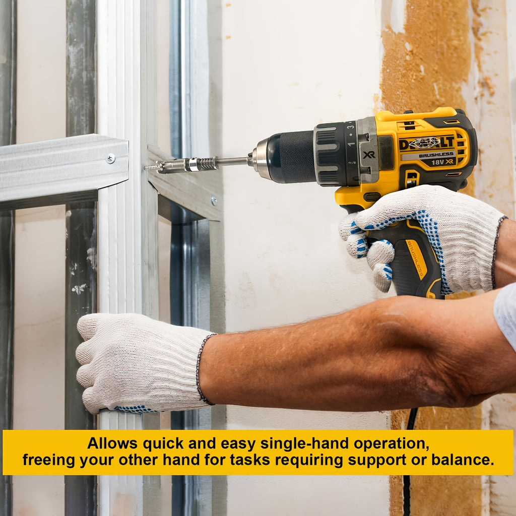 Spring-Loaded Screw Holder Screwdriver Bit