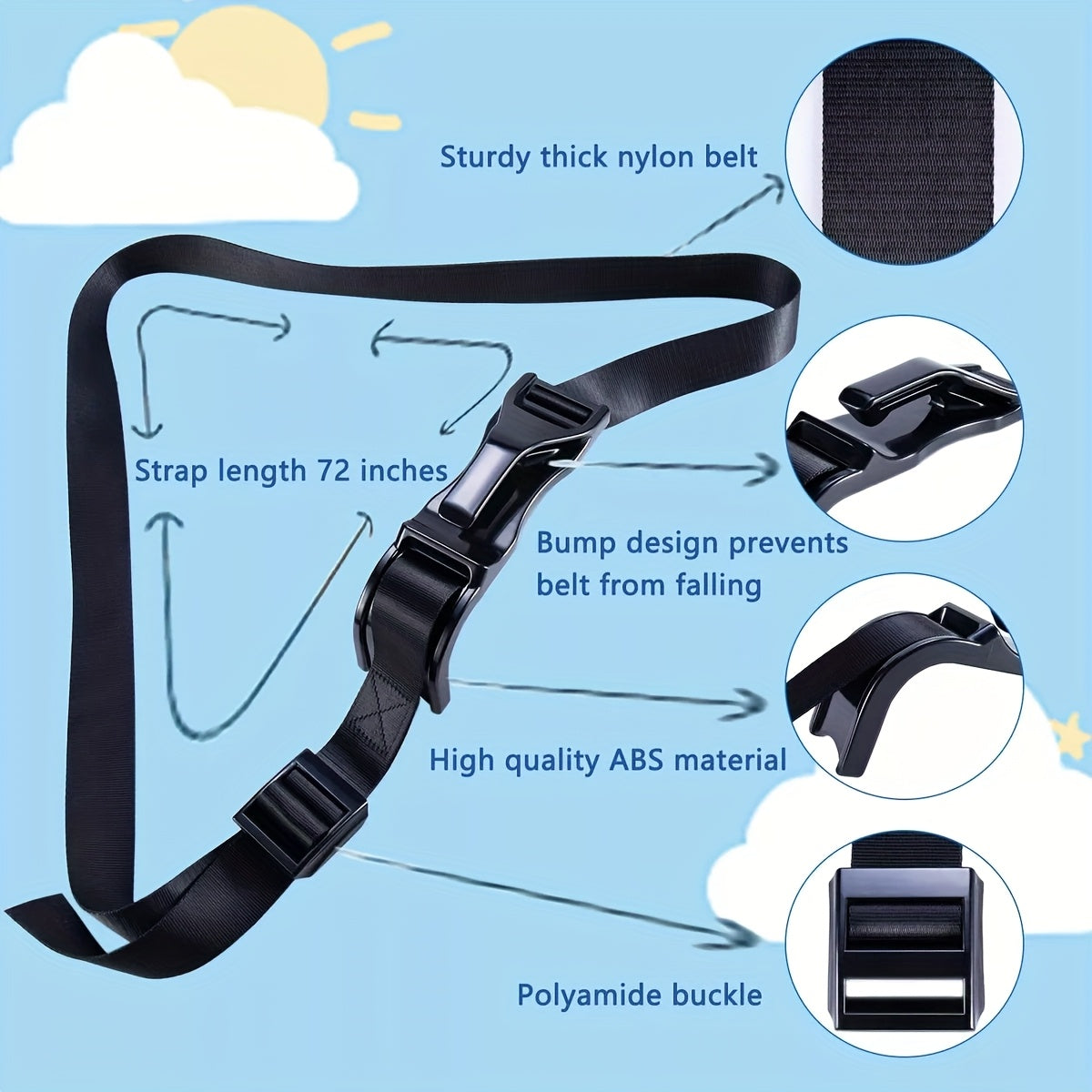 pregnancy pressure relief Seat Belt Adjuster