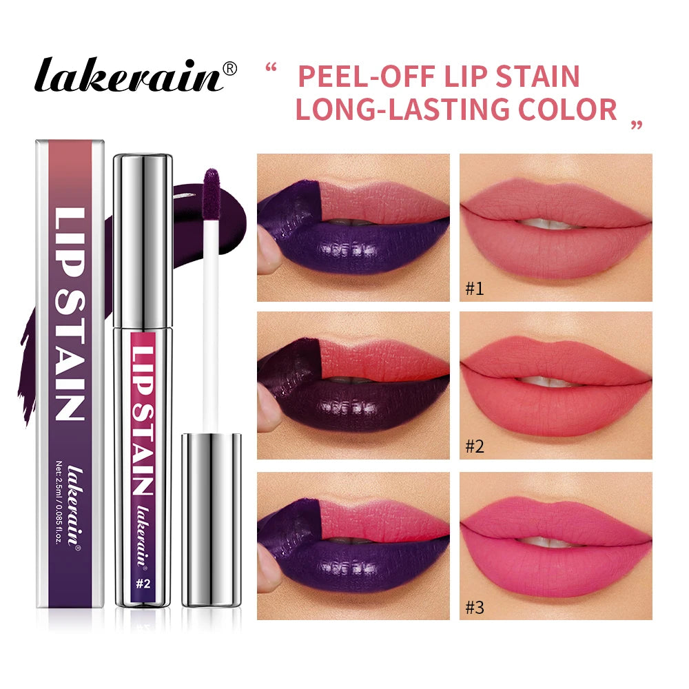 3pcs Lip Stain Peel Kit - Long Lasting